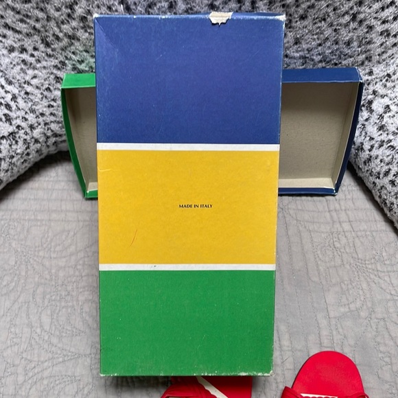 Red Pappagallo Vintage Vibe Sandals Size 5 - Picture 11 of 16